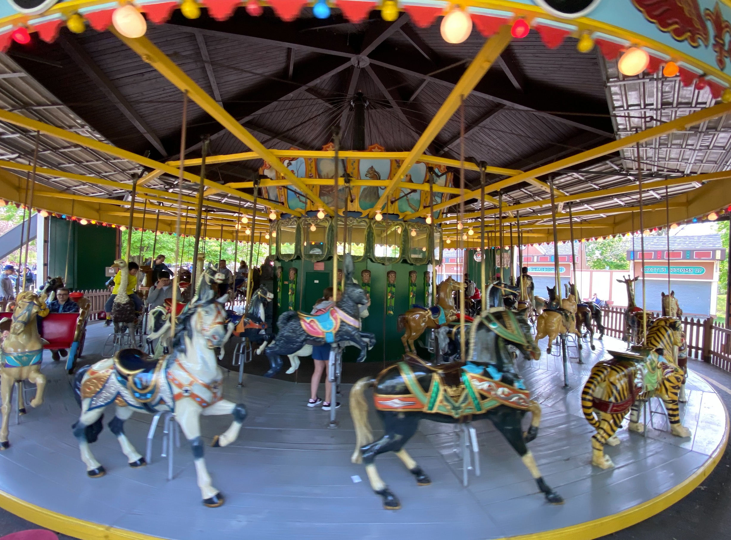 Carousel at Centreville Amusement Park