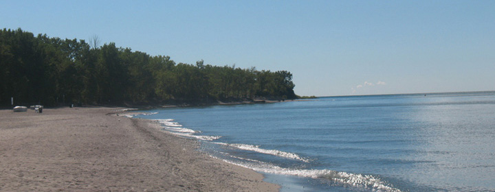 Toronto island beach