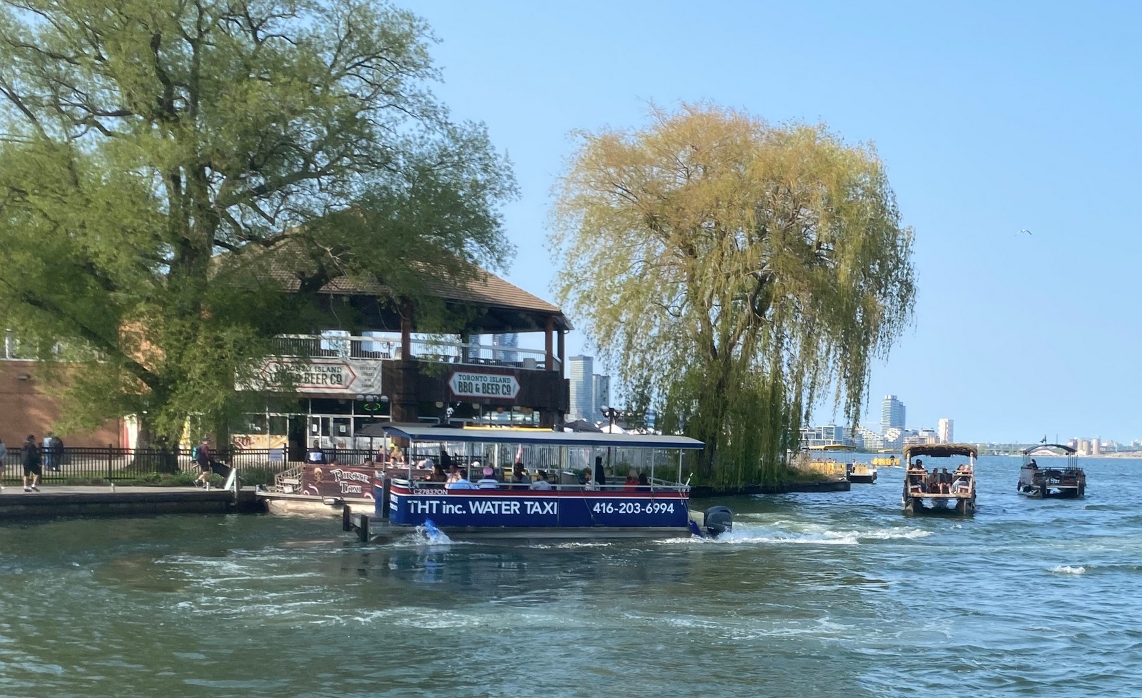 Toronto Island water taxi